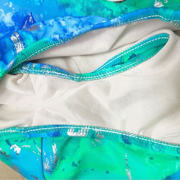 NWT Carol Wior Swimsuit Size 14 Multicolor One Piece Shaping Slimsuit USA Made - Picture 8 of 13